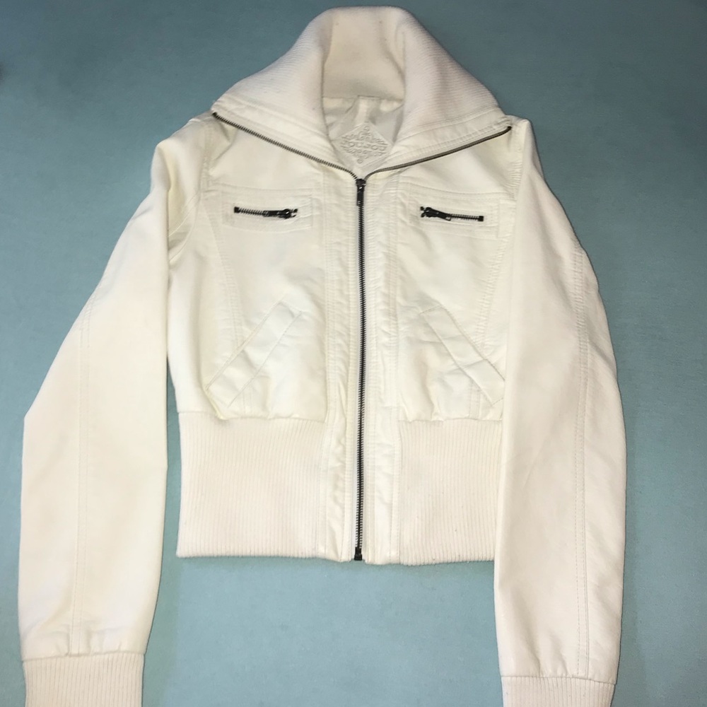 Leather jacket